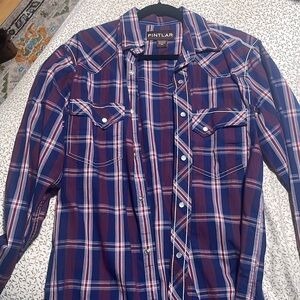 Pilar Men’s dress shirt Size M